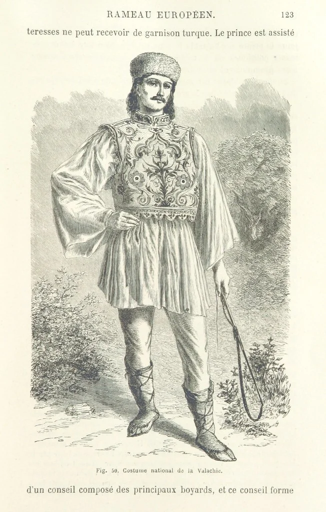 An illustration from Les Races Humaines ... Ouvrage illustré de 334 gravures dessinées sur bois, et de 8 chromo-lithographies, etc, 1872, leaf 135