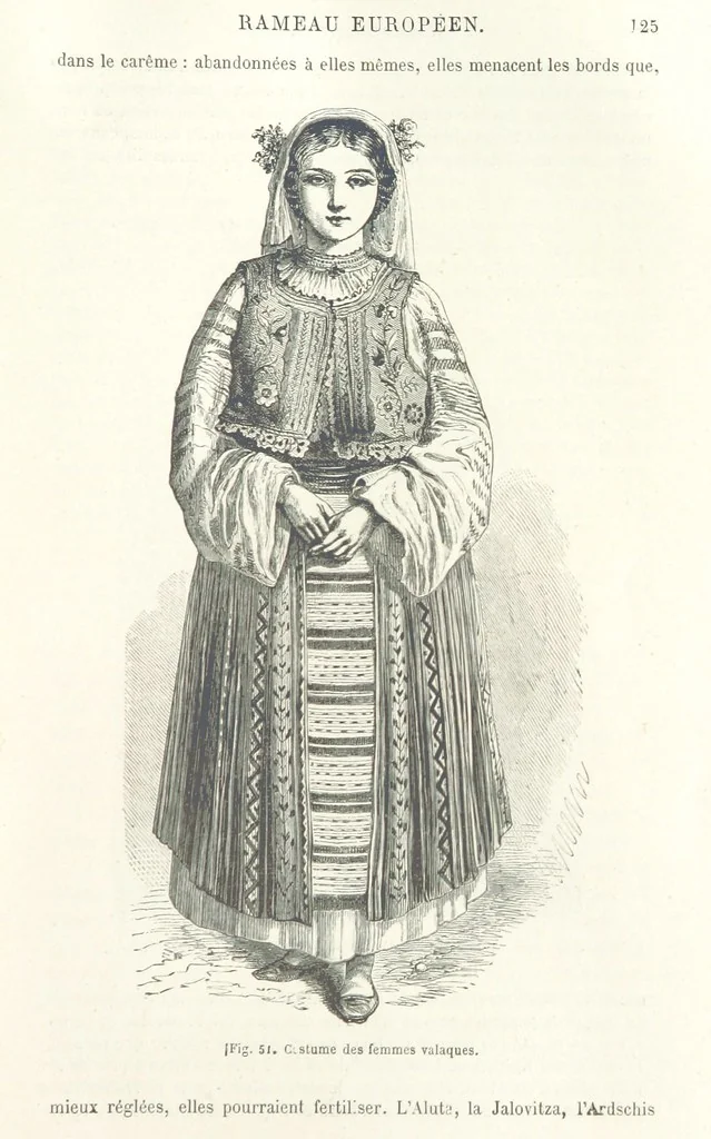 An illustration from Les Races Humaines ... Ouvrage illustré de 334 gravures dessinées sur bois, et de 8 chromo-lithographies, etc, 1872, leaf 137