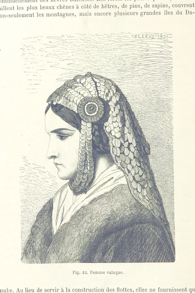 An illustration from Les Races Humaines ... Ouvrage illustré de 334 gravures dessinées sur bois, et de 8 chromo-lithographies, etc, 1872, leaf 138
