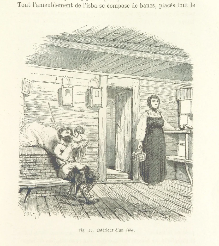 An illustration from Les Races Humaines ... Ouvrage illustré de 334 gravures dessinées sur bois, et de 8 chromo-lithographies, etc, 1872, leaf 147