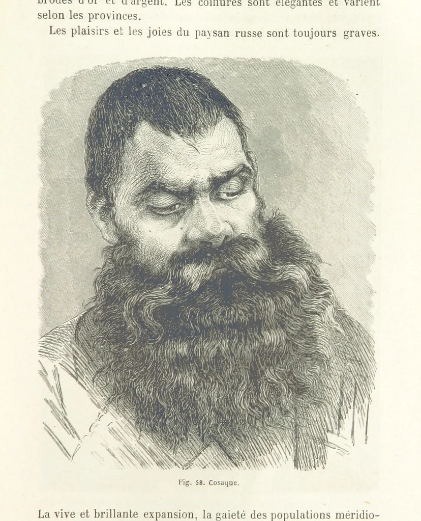 An illustration from Les Races Humaines ... Ouvrage illustré de 334 gravures dessinées sur bois, et de 8 chromo-lithographies, etc, 1872, leaf 149