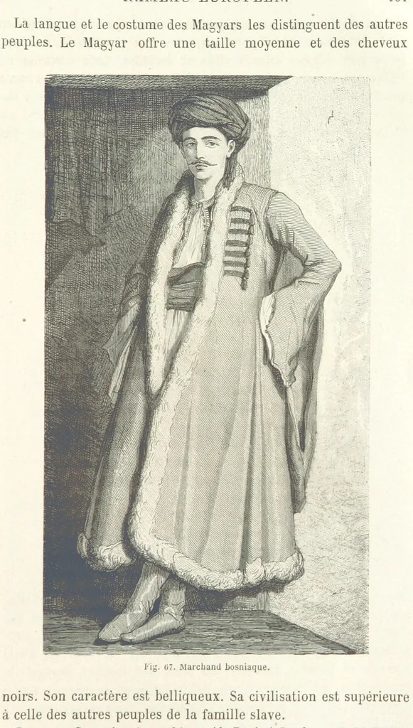 An illustration from Les Races Humaines ... Ouvrage illustré de 334 gravures dessinées sur bois, et de 8 chromo-lithographies, etc, 1872, leaf 163