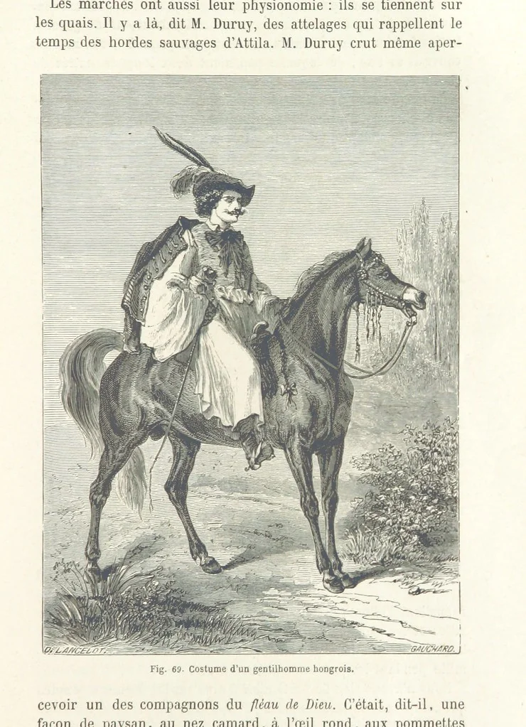 An illustration from Les Races Humaines ... Ouvrage illustré de 334 gravures dessinées sur bois, et de 8 chromo-lithographies, etc, 1872, leaf 165