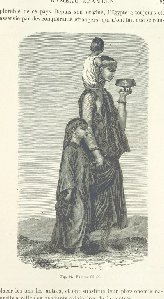 An illustration from Les Races Humaines ... Ouvrage illustré de 334 gravures dessinées sur bois, et de 8 chromo-lithographies, etc, 1872, leaf 199