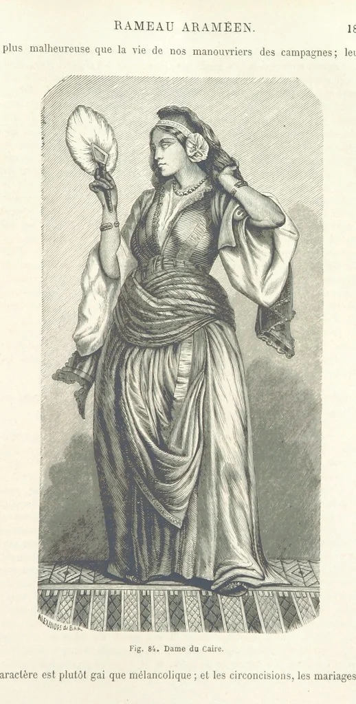 An illustration from Les Races Humaines ... Ouvrage illustré de 334 gravures dessinées sur bois, et de 8 chromo-lithographies, etc, 1872, leaf 201
