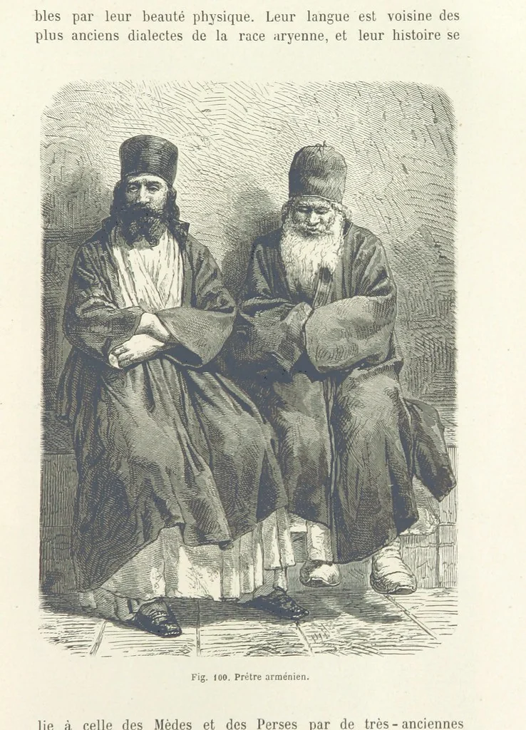 An illustration from Les Races Humaines ... Ouvrage illustré de 334 gravures dessinées sur bois, et de 8 chromo-lithographies, etc, 1872, leaf 231