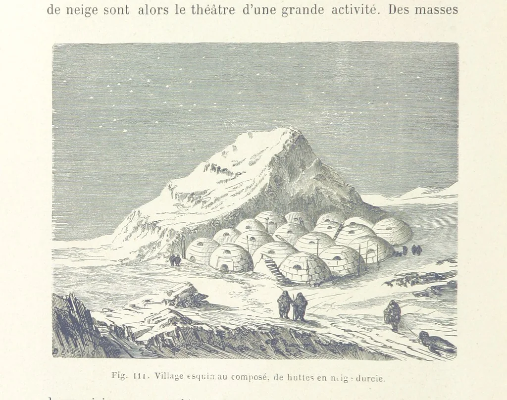 An illustration from Les Races Humaines ... Ouvrage illustré de 334 gravures dessinées sur bois, et de 8 chromo-lithographies, etc, 1872, leaf 252
