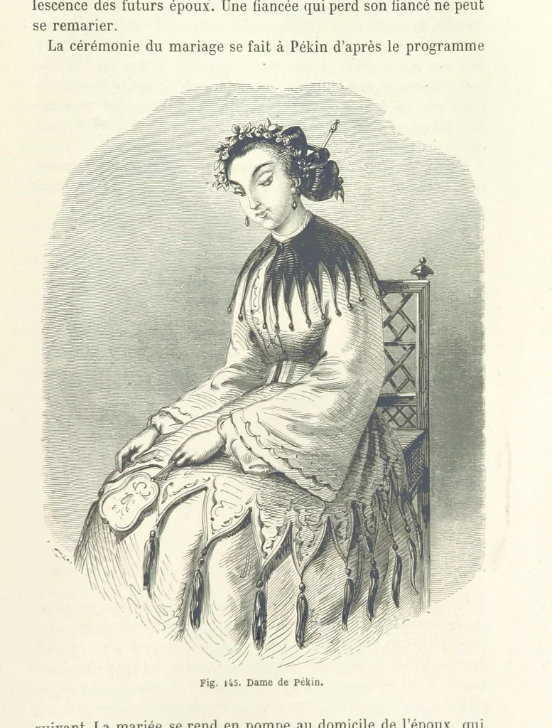 An illustration from Les Races Humaines ... Ouvrage illustré de 334 gravures dessinées sur bois, et de 8 chromo-lithographies, etc, 1872, leaf 311