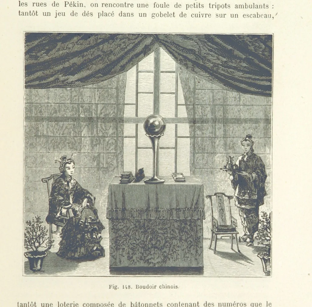 An illustration from Les Races Humaines ... Ouvrage illustré de 334 gravures dessinées sur bois, et de 8 chromo-lithographies, etc, 1872, leaf 315