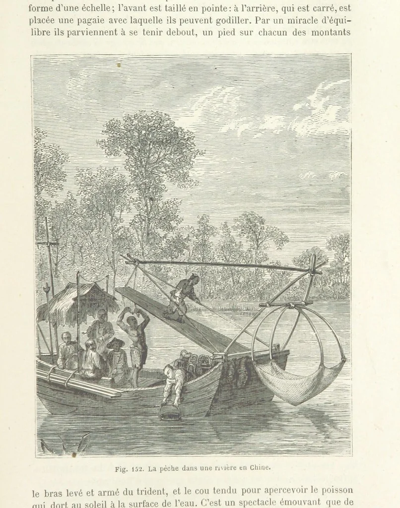 An illustration from Les Races Humaines ... Ouvrage illustré de 334 gravures dessinées sur bois, et de 8 chromo-lithographies, etc, 1872, leaf 325