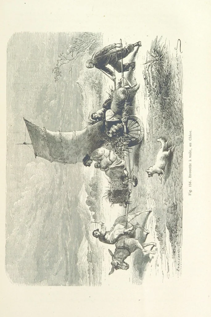 An illustration from Les Races Humaines ... Ouvrage illustré de 334 gravures dessinées sur bois, et de 8 chromo-lithographies, etc, 1872, leaf 335