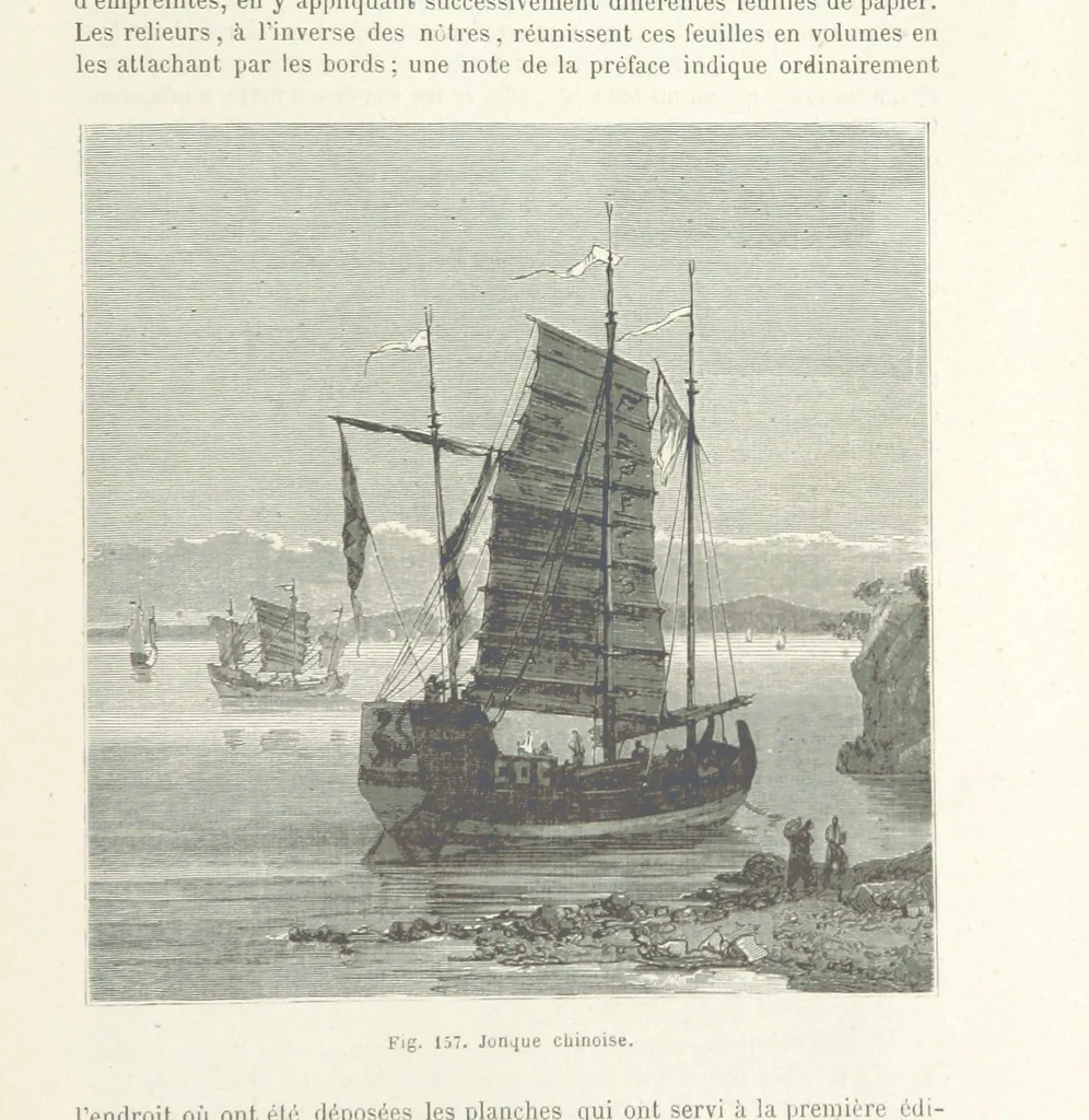 An illustration from Les Races Humaines ... Ouvrage illustré de 334 gravures dessinées sur bois, et de 8 chromo-lithographies, etc, 1872, leaf 337