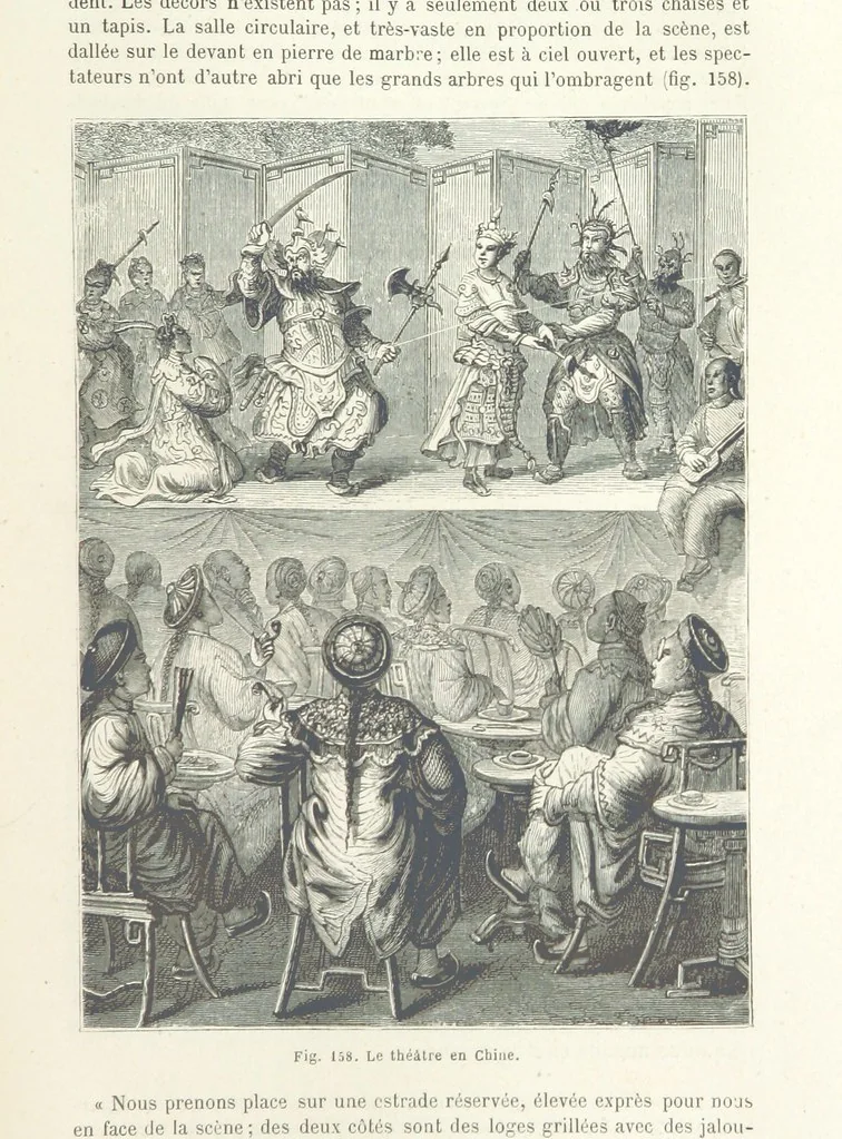 An illustration from Les Races Humaines ... Ouvrage illustré de 334 gravures dessinées sur bois, et de 8 chromo-lithographies, etc, 1872, leaf 339
