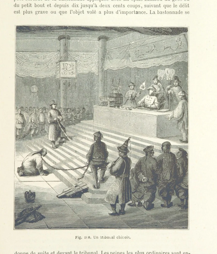 An illustration from Les Races Humaines ... Ouvrage illustré de 334 gravures dessinées sur bois, et de 8 chromo-lithographies, etc, 1872, leaf 343