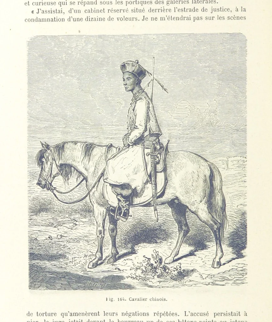 An illustration from Les Races Humaines ... Ouvrage illustré de 334 gravures dessinées sur bois, et de 8 chromo-lithographies, etc, 1872, leaf 348