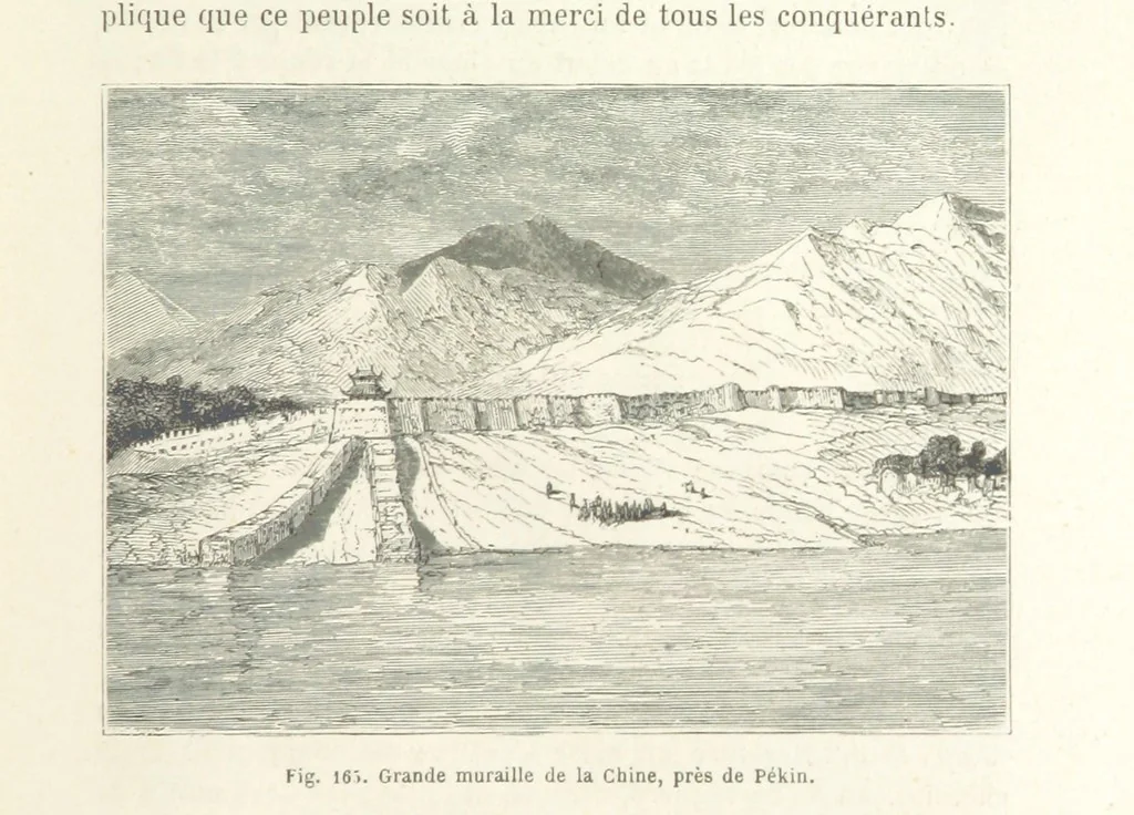 An illustration from Les Races Humaines ... Ouvrage illustré de 334 gravures dessinées sur bois, et de 8 chromo-lithographies, etc, 1872, leaf 349