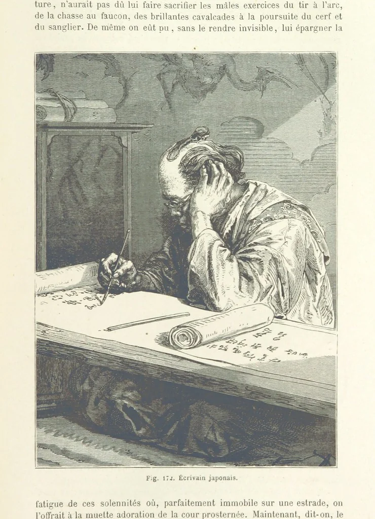 An illustration from Les Races Humaines ... Ouvrage illustré de 334 gravures dessinées sur bois, et de 8 chromo-lithographies, etc, 1872, leaf 359