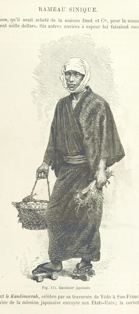 An illustration from Les Races Humaines ... Ouvrage illustré de 334 gravures dessinées sur bois, et de 8 chromo-lithographies, etc, 1872, leaf 361