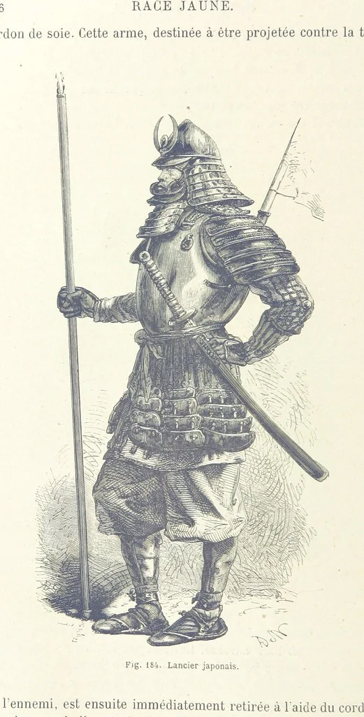 An illustration from Les Races Humaines ... Ouvrage illustré de 334 gravures dessinées sur bois, et de 8 chromo-lithographies, etc, 1872, leaf 374