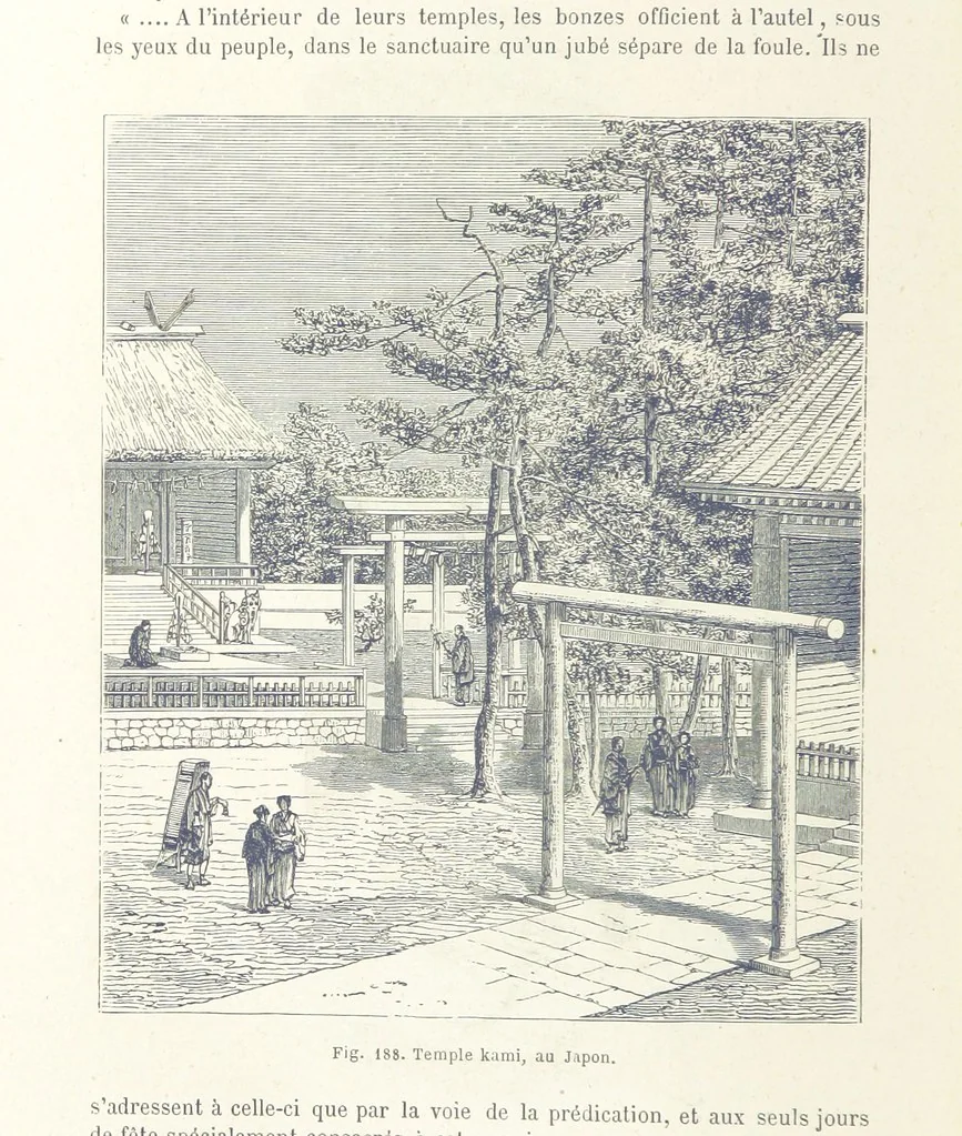 An illustration from Les Races Humaines ... Ouvrage illustré de 334 gravures dessinées sur bois, et de 8 chromo-lithographies, etc, 1872, leaf 380