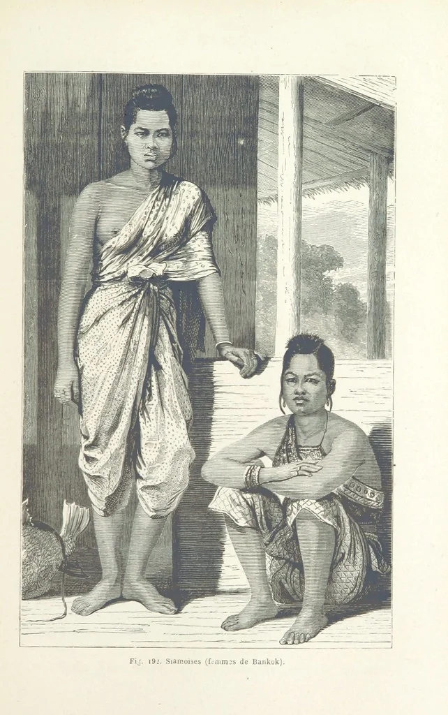 An illustration from Les Races Humaines ... Ouvrage illustré de 334 gravures dessinées sur bois, et de 8 chromo-lithographies, etc, 1872, leaf 385