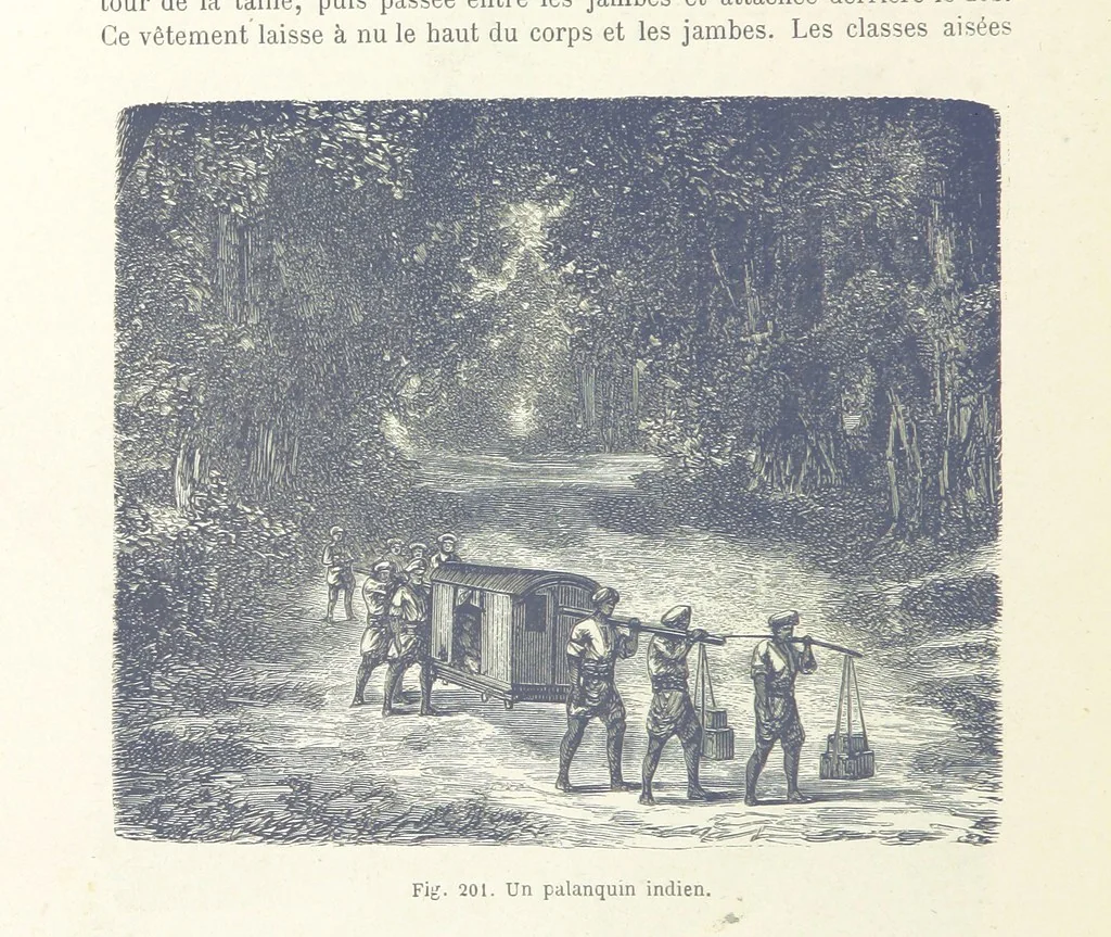 An illustration from Les Races Humaines ... Ouvrage illustré de 334 gravures dessinées sur bois, et de 8 chromo-lithographies, etc, 1872, leaf 404