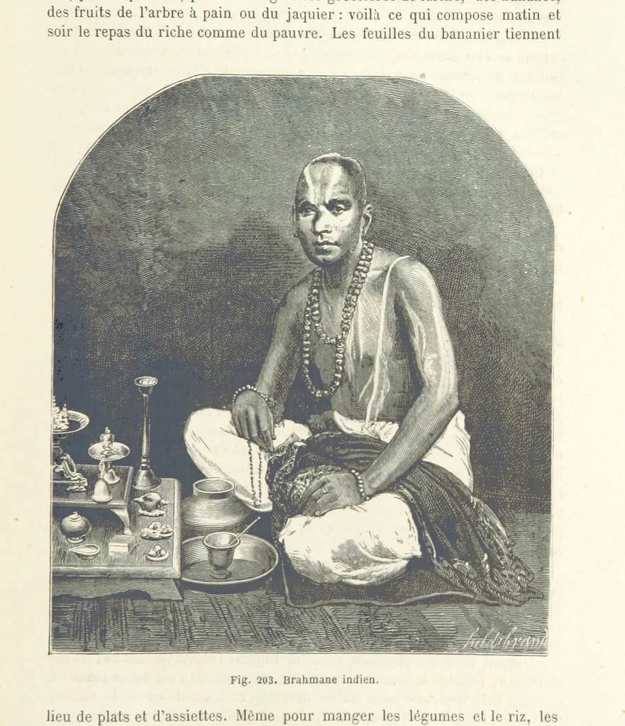 An illustration from Les Races Humaines ... Ouvrage illustré de 334 gravures dessinées sur bois, et de 8 chromo-lithographies, etc, 1872, leaf 407