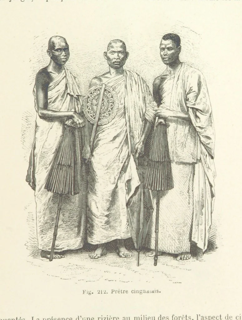 An illustration from Les Races Humaines ... Ouvrage illustré de 334 gravures dessinées sur bois, et de 8 chromo-lithographies, etc, 1872, leaf 417
