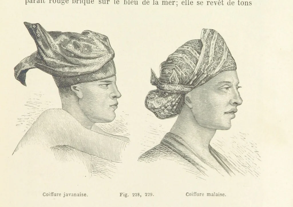 An illustration from Les Races Humaines ... Ouvrage illustré de 334 gravures dessinées sur bois, et de 8 chromo-lithographies, etc, 1872, leaf 443