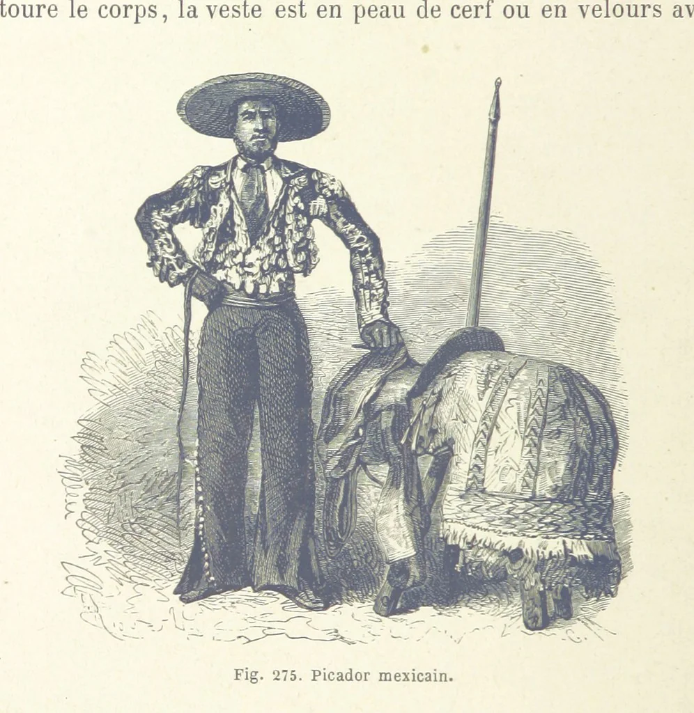 An illustration from Les Races Humaines ... Ouvrage illustré de 334 gravures dessinées sur bois, et de 8 chromo-lithographies, etc, 1872, leaf 544