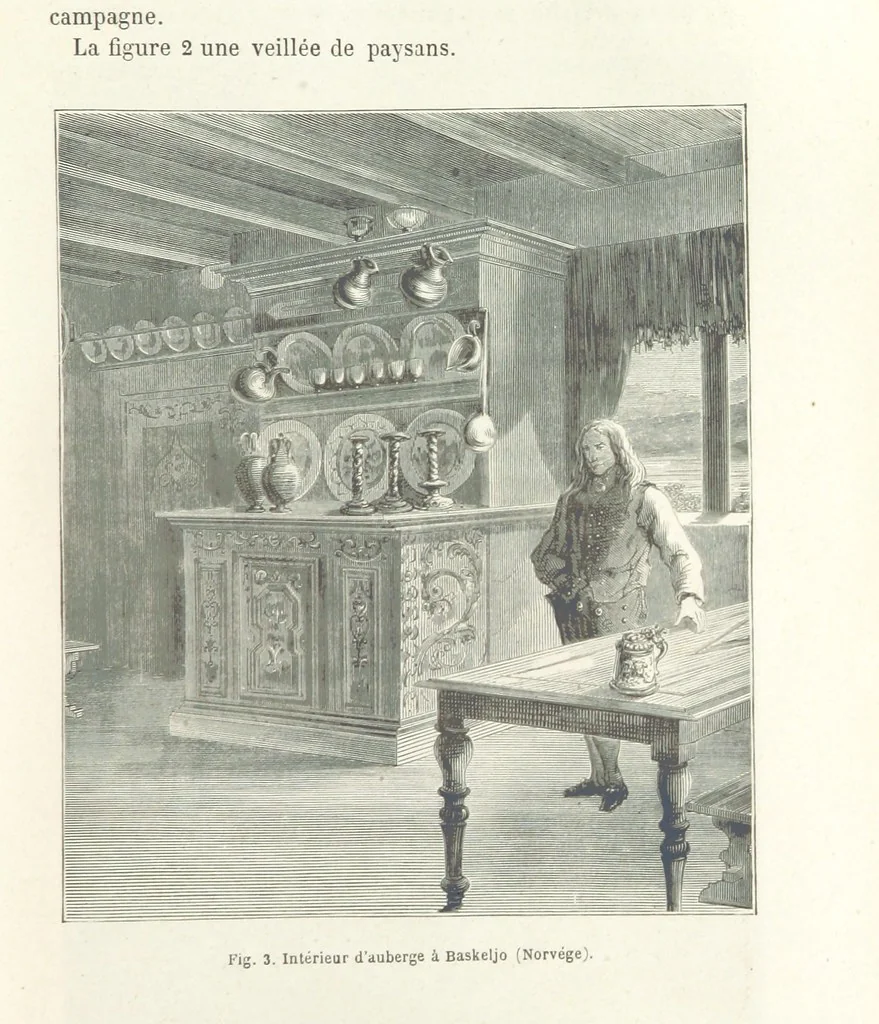 An illustration from Les Races Humaines ... Ouvrage illustré de 334 gravures dessinées sur bois, et de 8 chromo-lithographies, etc, 1872, leaf 55