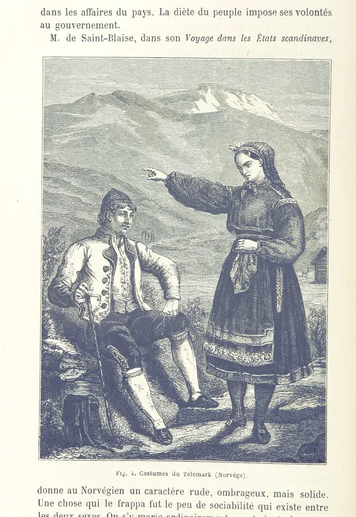 An illustration from Les Races Humaines ... Ouvrage illustré de 334 gravures dessinées sur bois, et de 8 chromo-lithographies, etc, 1872, leaf 56