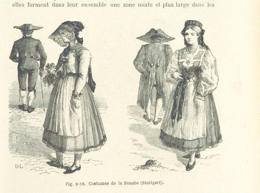 An illustration from Les Races Humaines ... Ouvrage illustré de 334 gravures dessinées sur bois, et de 8 chromo-lithographies, etc, 1872, leaf 61