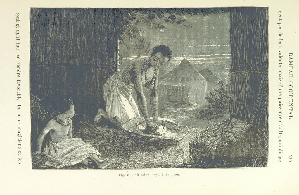 An illustration from Les Races Humaines ... Ouvrage illustré de 334 gravures dessinées sur bois, et de 8 chromo-lithographies, etc, 1872, leaf 625