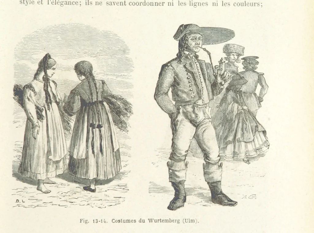 An illustration from Les Races Humaines ... Ouvrage illustré de 334 gravures dessinées sur bois, et de 8 chromo-lithographies, etc, 1872, leaf 63