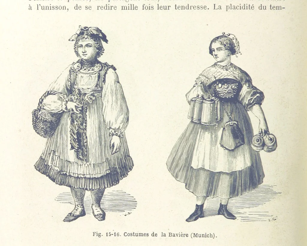 An illustration from Les Races Humaines ... Ouvrage illustré de 334 gravures dessinées sur bois, et de 8 chromo-lithographies, etc, 1872, leaf 64