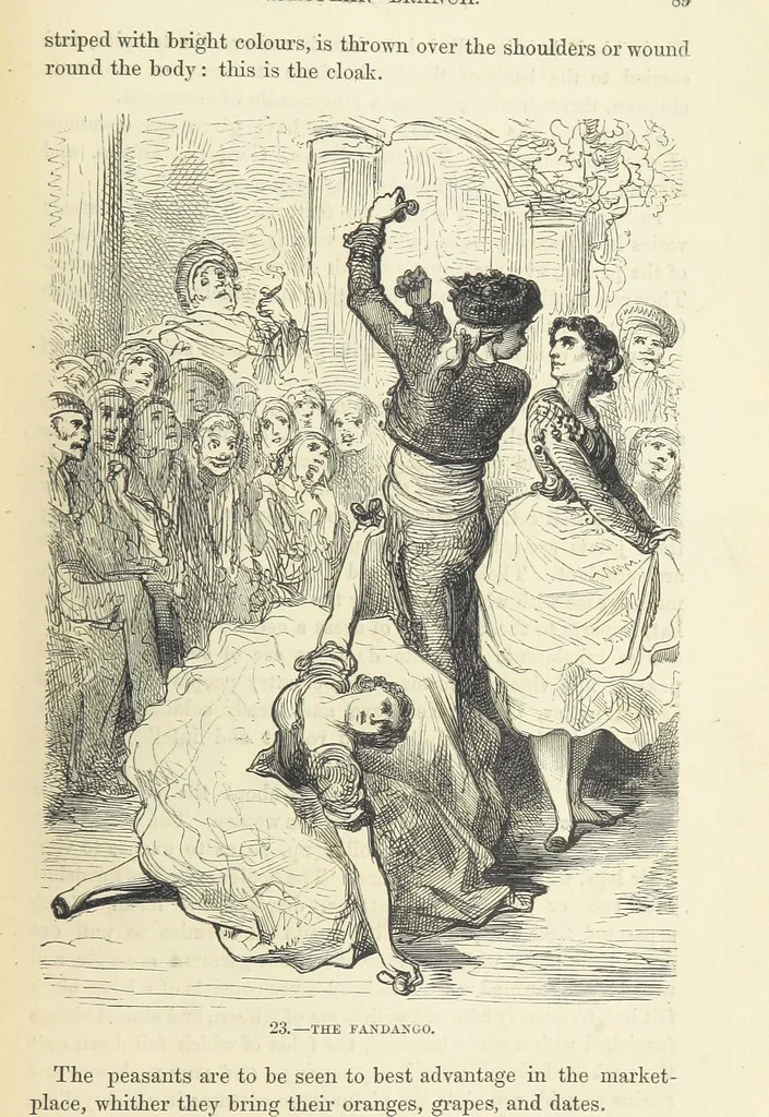 An illustration from The Human Race, ... illustrated by ... engravings on wood, and ... chromolithographs, 1872, leaf 117