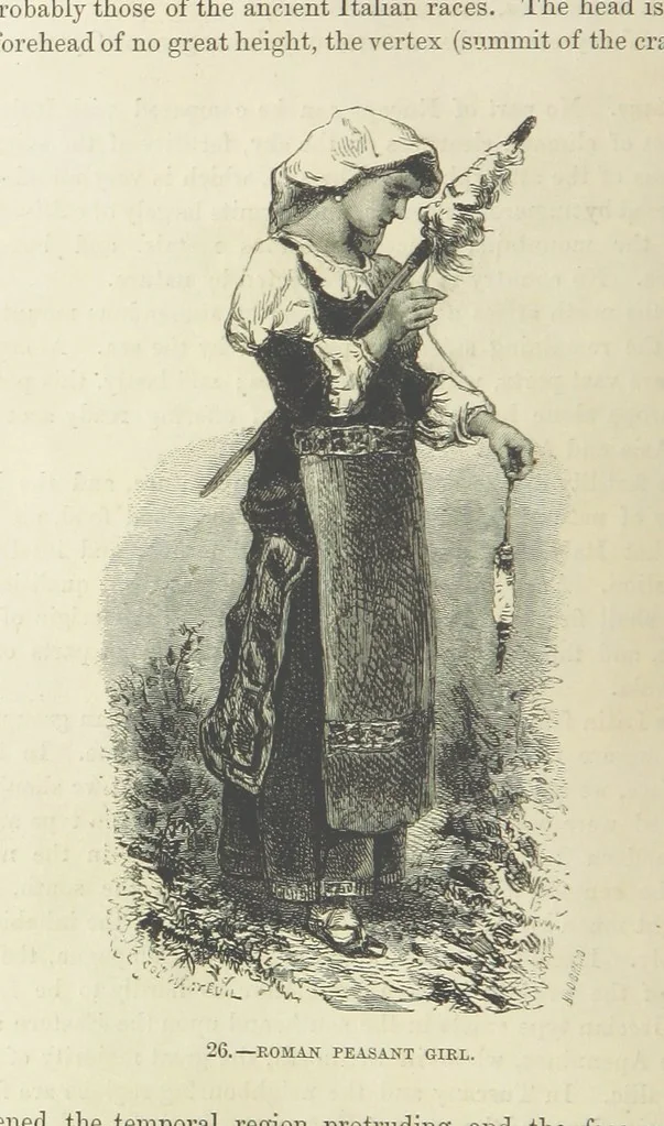 An illustration from The Human Race, ... illustrated by ... engravings on wood, and ... chromolithographs, 1872, leaf 122