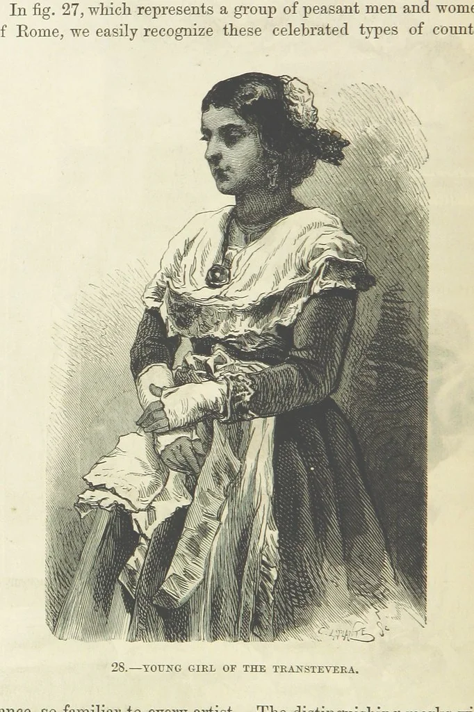 An illustration from The Human Race, ... illustrated by ... engravings on wood, and ... chromolithographs, 1872, leaf 124