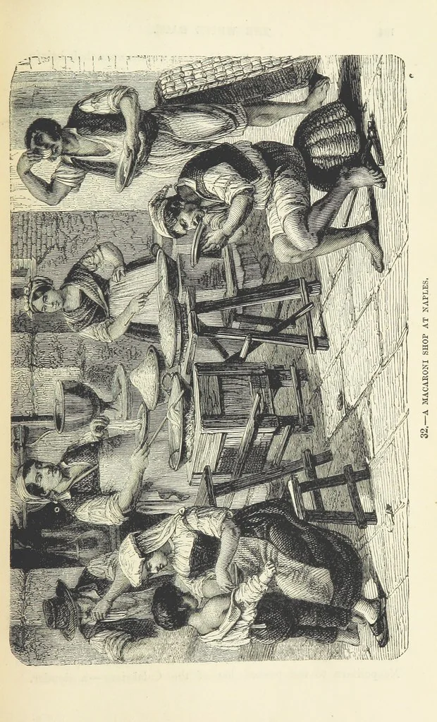 An illustration from The Human Race, ... illustrated by ... engravings on wood, and ... chromolithographs, 1872, leaf 131