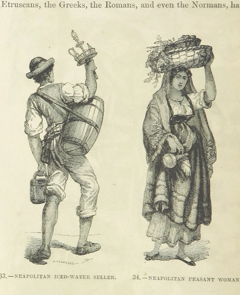 An illustration from The Human Race, ... illustrated by ... engravings on wood, and ... chromolithographs, 1872, leaf 132