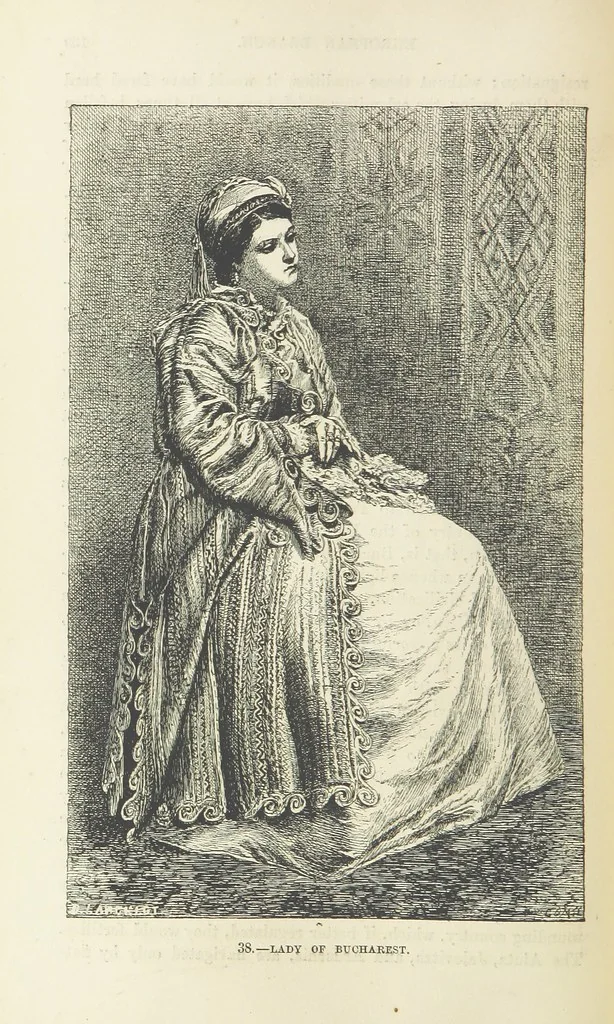 An illustration from The Human Race, ... illustrated by ... engravings on wood, and ... chromolithographs, 1872, leaf 138