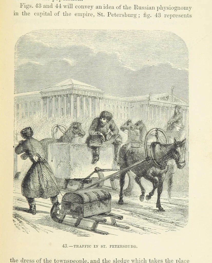 An illustration from The Human Race, ... illustrated by ... engravings on wood, and ... chromolithographs, 1872, leaf 149