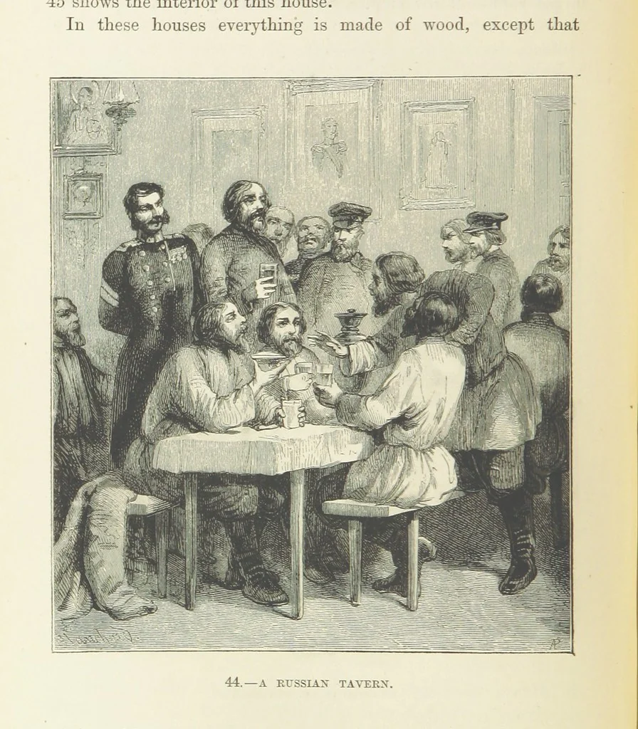 An illustration from The Human Race, ... illustrated by ... engravings on wood, and ... chromolithographs, 1872, leaf 150