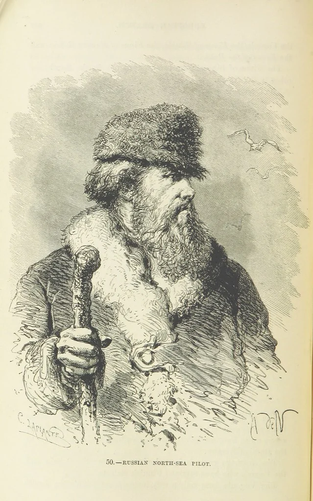 An illustration from The Human Race, ... illustrated by ... engravings on wood, and ... chromolithographs, 1872, leaf 156