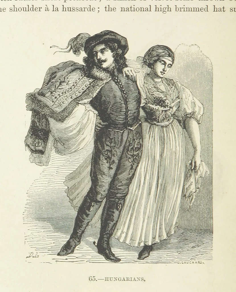 An illustration from The Human Race, ... illustrated by ... engravings on wood, and ... chromolithographs, 1872, leaf 178