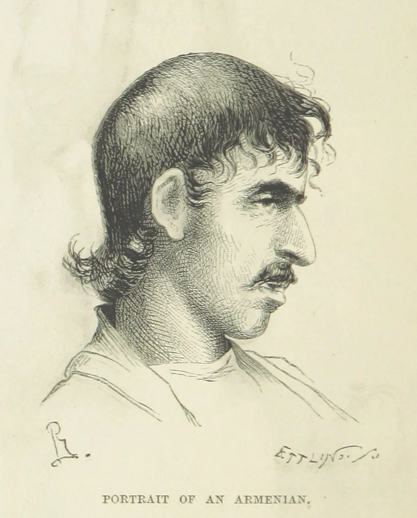 An illustration from The Human Race, ... illustrated by ... engravings on wood, and ... chromolithographs, 1872, leaf 192