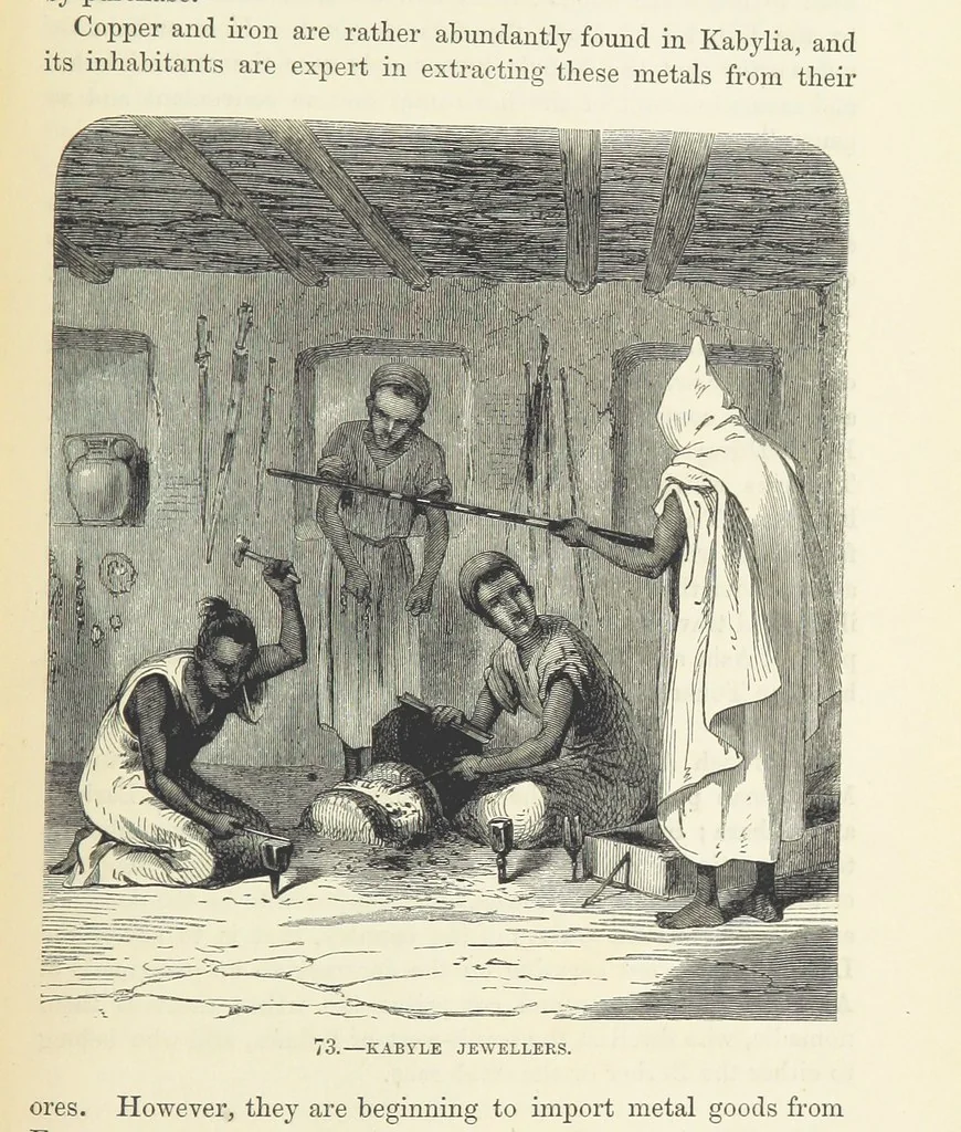 An illustration from The Human Race, ... illustrated by ... engravings on wood, and ... chromolithographs, 1872, leaf 201