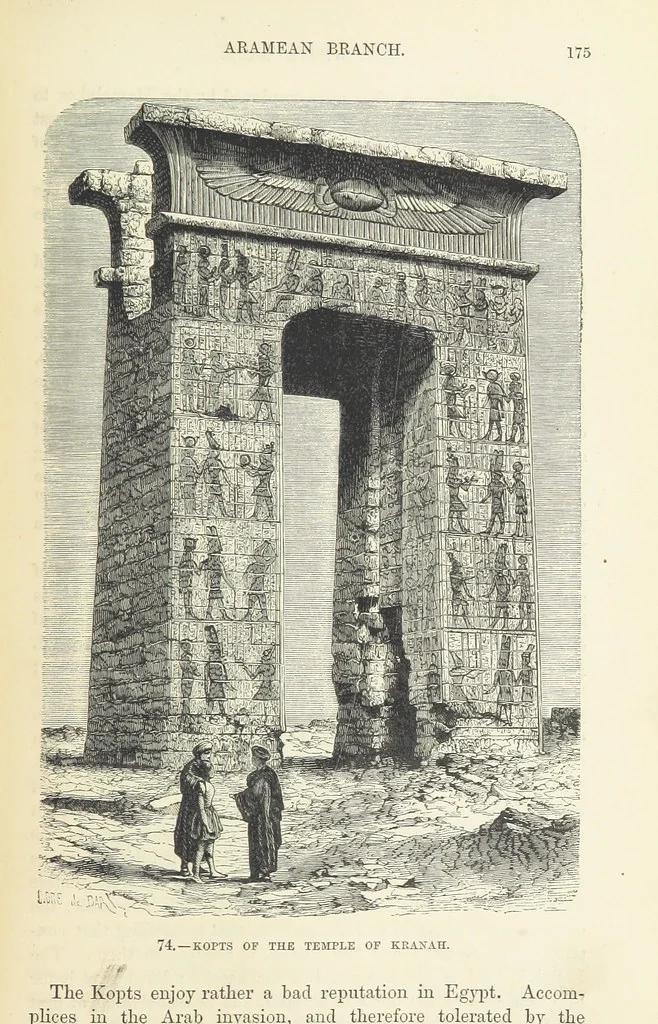 An illustration from The Human Race, ... illustrated by ... engravings on wood, and ... chromolithographs, 1872, leaf 205