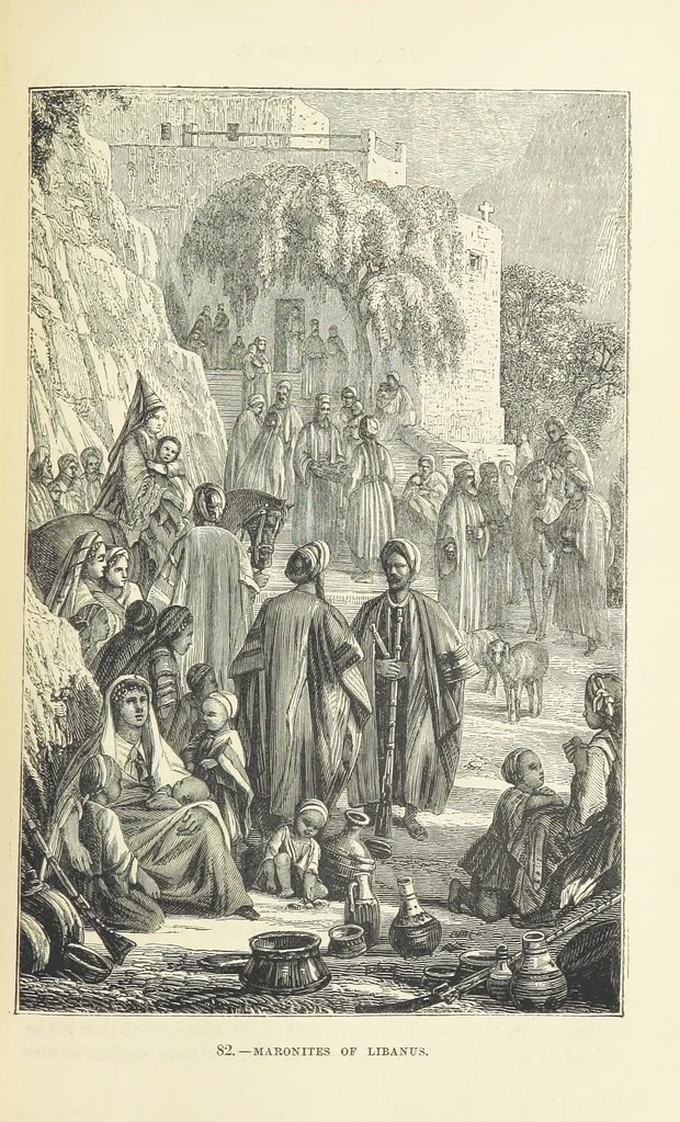 An illustration from The Human Race, ... illustrated by ... engravings on wood, and ... chromolithographs, 1872, leaf 219